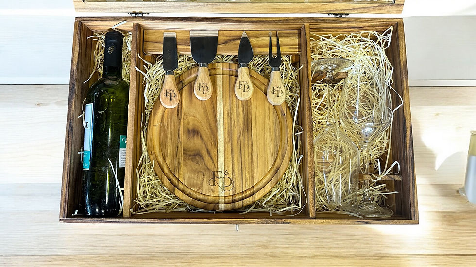Miniatura: Kit Presente Especial Completo (Vinho + tábua…)