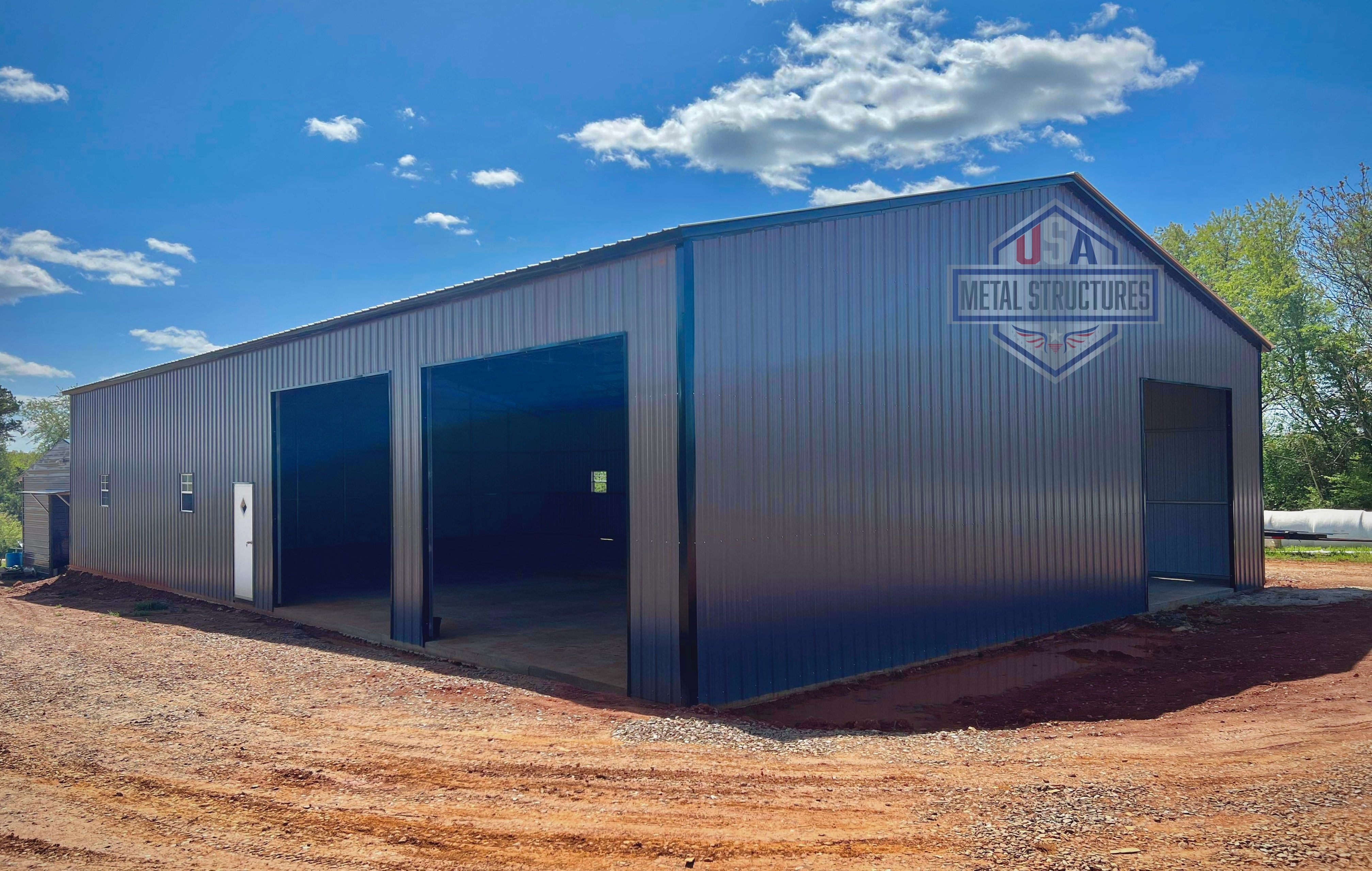 Clear-Span 50x80 Metal Building