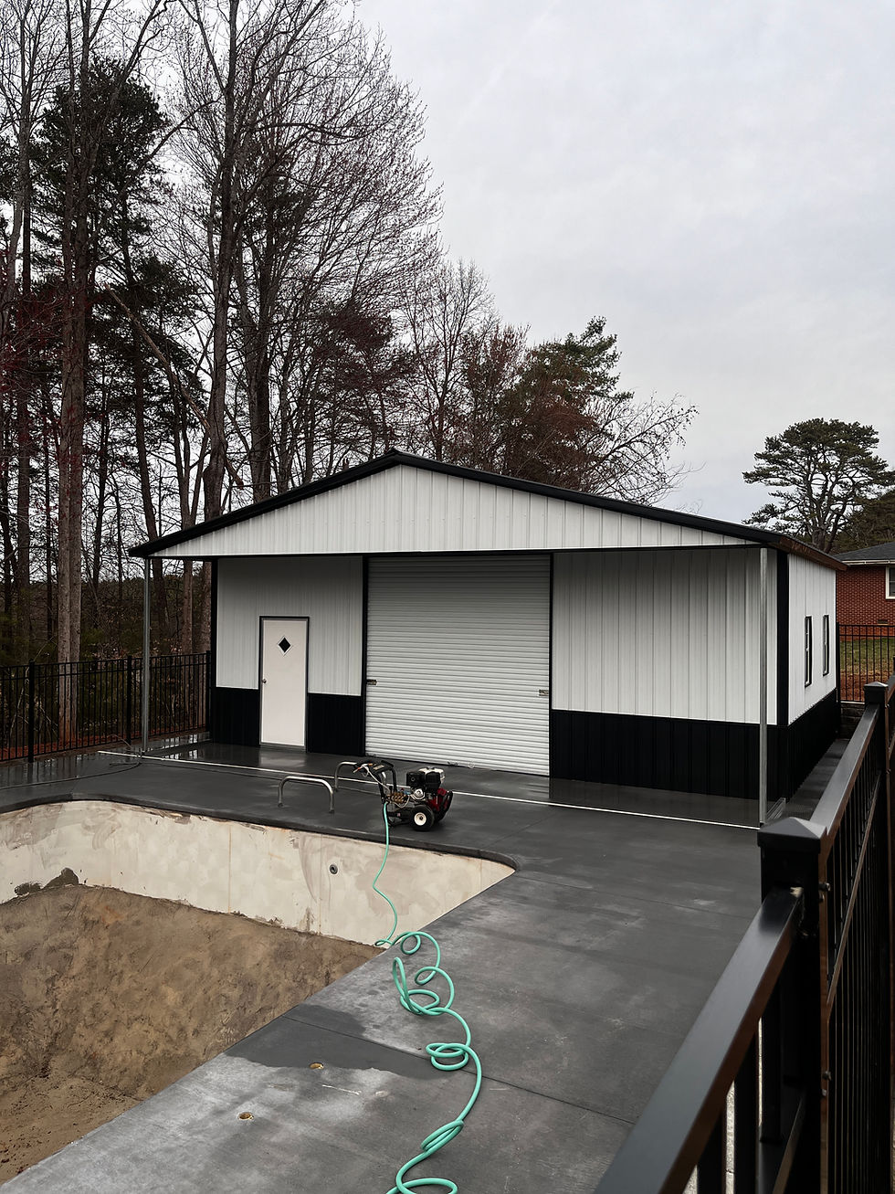 Custom 30'x25' Metal Building