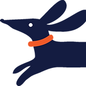 実行中の犬