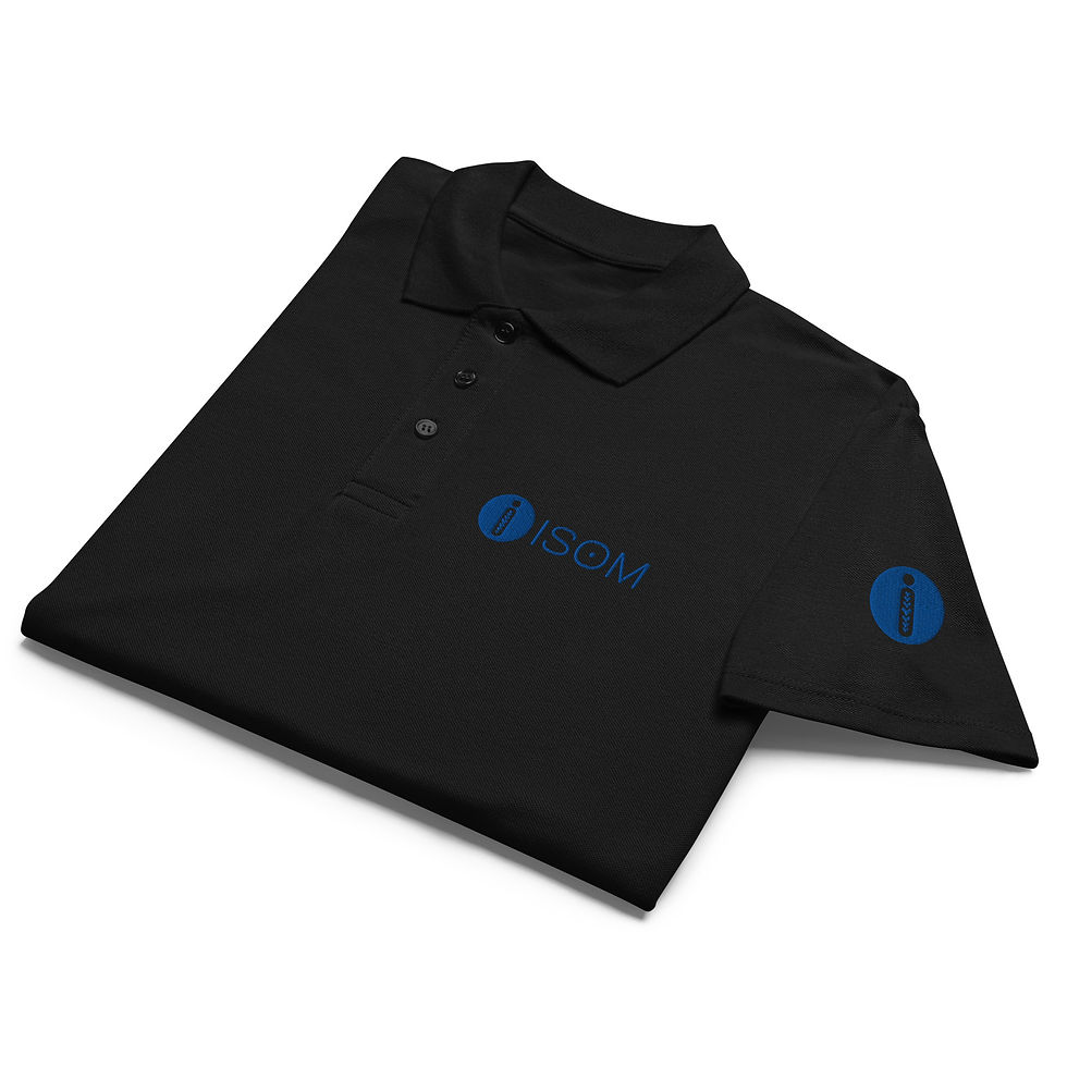 Miniatură: Polo negru ISOM