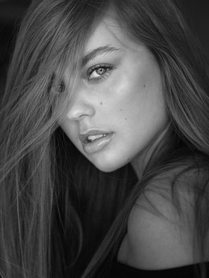 Black and white woman photo