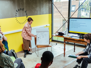 A Food Hub training