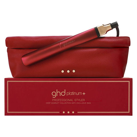 GHD Deep Scarlet Limited Edition with Exclusive Bag | Hair Options