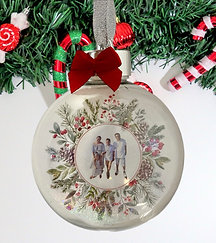 Personalised Floating Christmas Tree Bauble