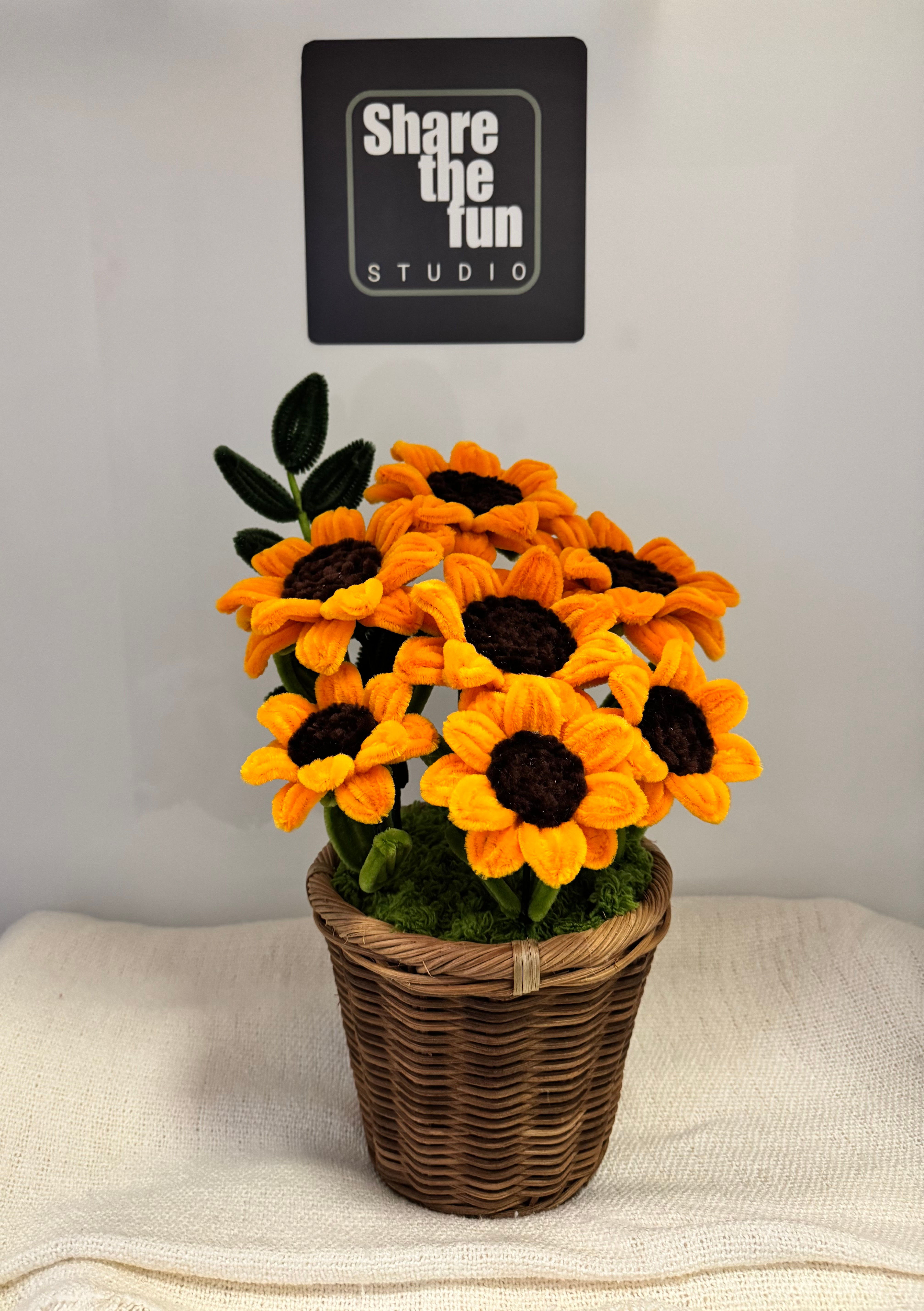 Handmade Sunflower Pot Gift