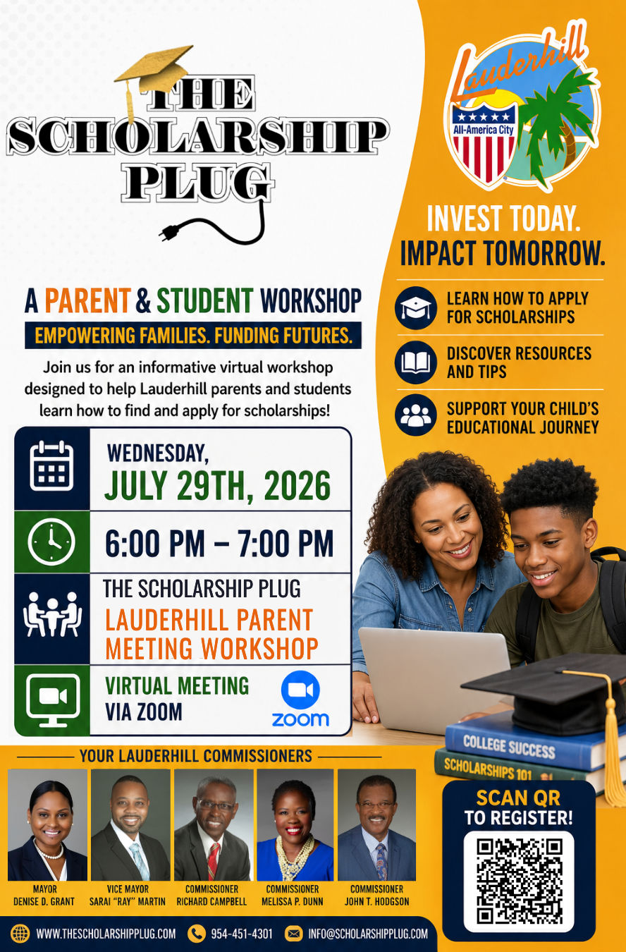 Lauderhill Virtual Parent Meeting Workshop