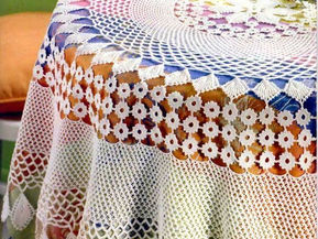 Quer fazer uma linda Toalha de Mesa???