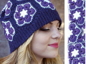 Quer fazer este lindo Gorro de Crochê?