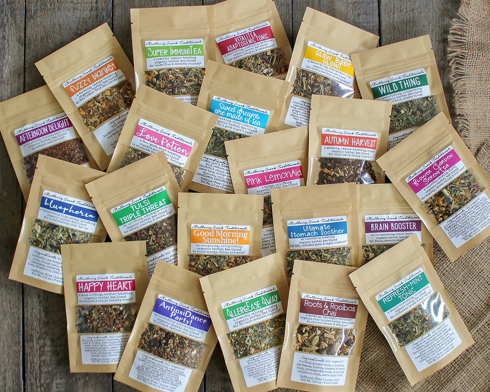 Thumbnail: Mix & Match TEA SAMPLER - Choose your own variety pack from our 24 organic herb