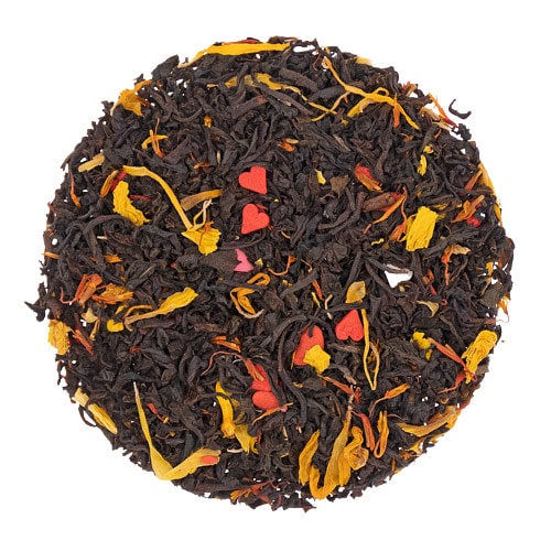 Thumbnail: Vanilla Pomegranate Black Tea | Handcrafted Artisan Flavored Loose Tea | High A