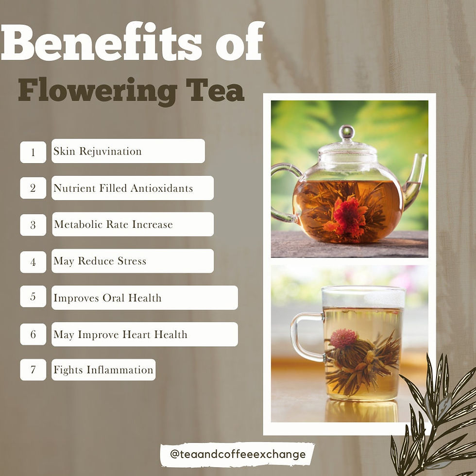 Thumbnail: Longing Heart Blooming Tea - Premium Handcrafted Peach & Jasmine Blossom Tea