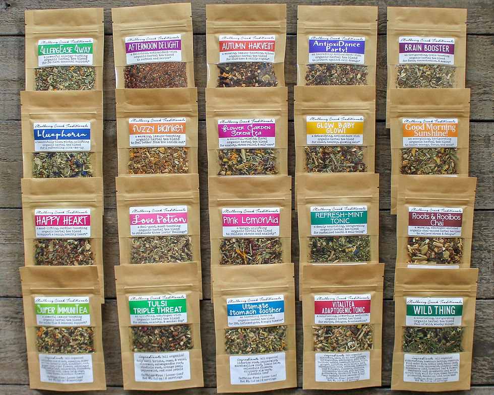 Thumbnail: Mix & Match TEA SAMPLER - Choose your own variety pack from our 24 organic herb