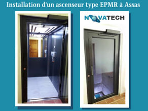 Installation d’un ascenseur type EPMR pour un particulier