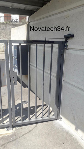 Installation Ferme porte portillon copropriété