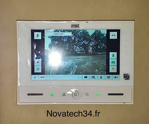 Installation interphone vidéo URMET Note 2