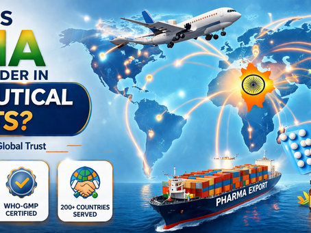 How Do Indian Pharma Companies Export Medicines Globally?