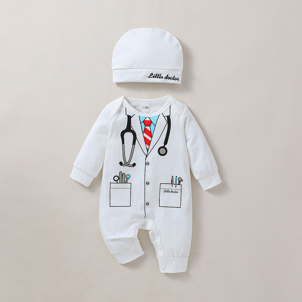 2Pcs Baby DR costume
