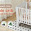 Thumbnail: 6-in-1 Portable Mini Crib with Mattress & 4 Height Adjustable