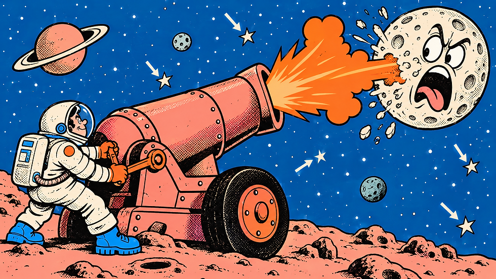 Shoot for the moon...