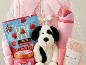 A bae basket with trending items