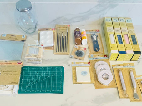 Cricut stuff found at Dollar Tree.