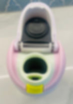 Spout of a 32oz candy-coated Owala.