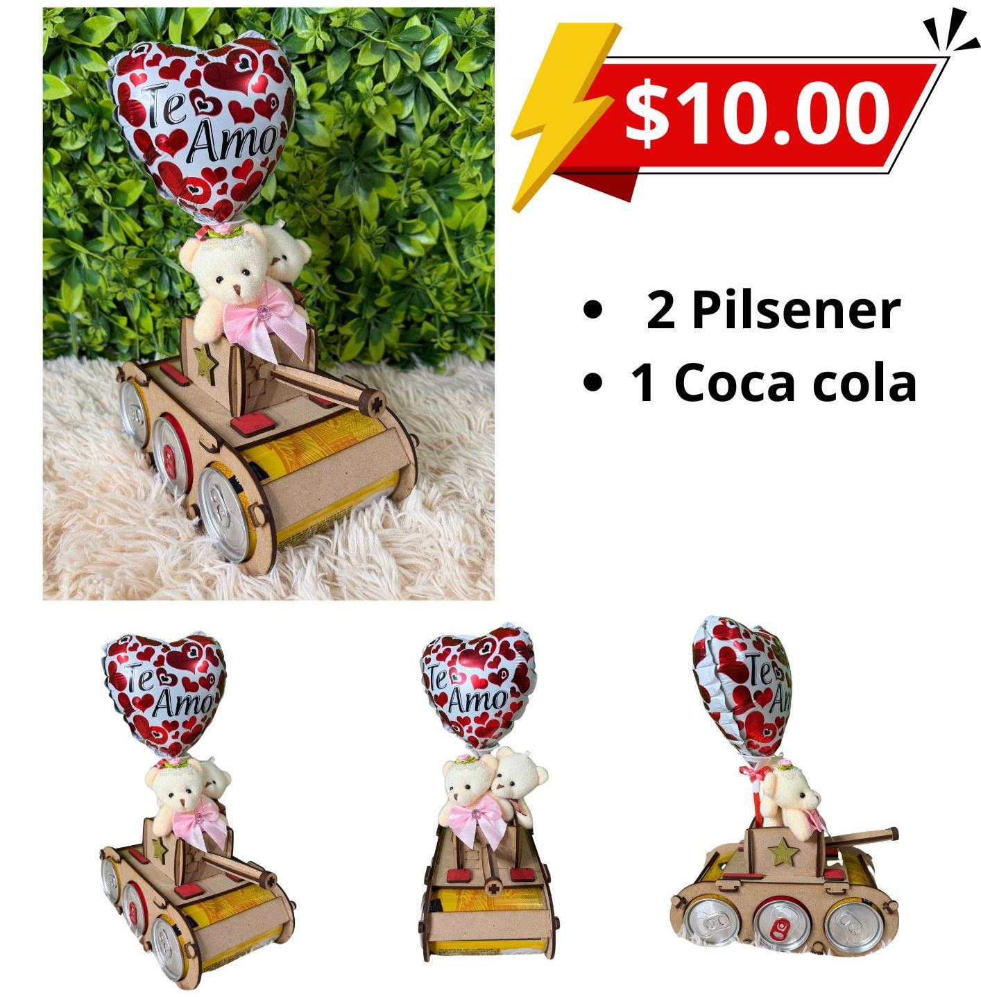 Tanque pareja de osos