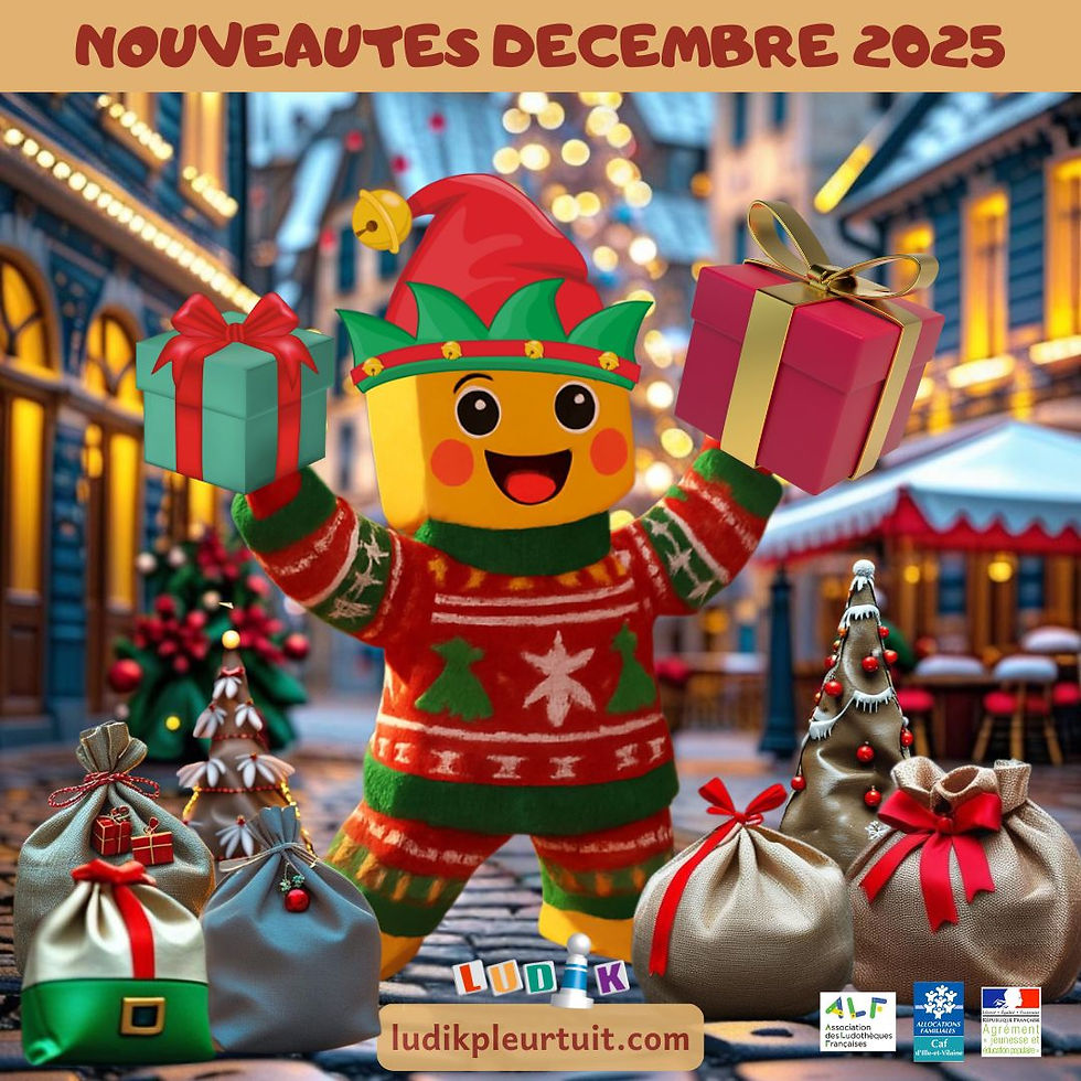 Nouveux jeux en septembre dans l'espace jeu Ludik de Pleurtuit