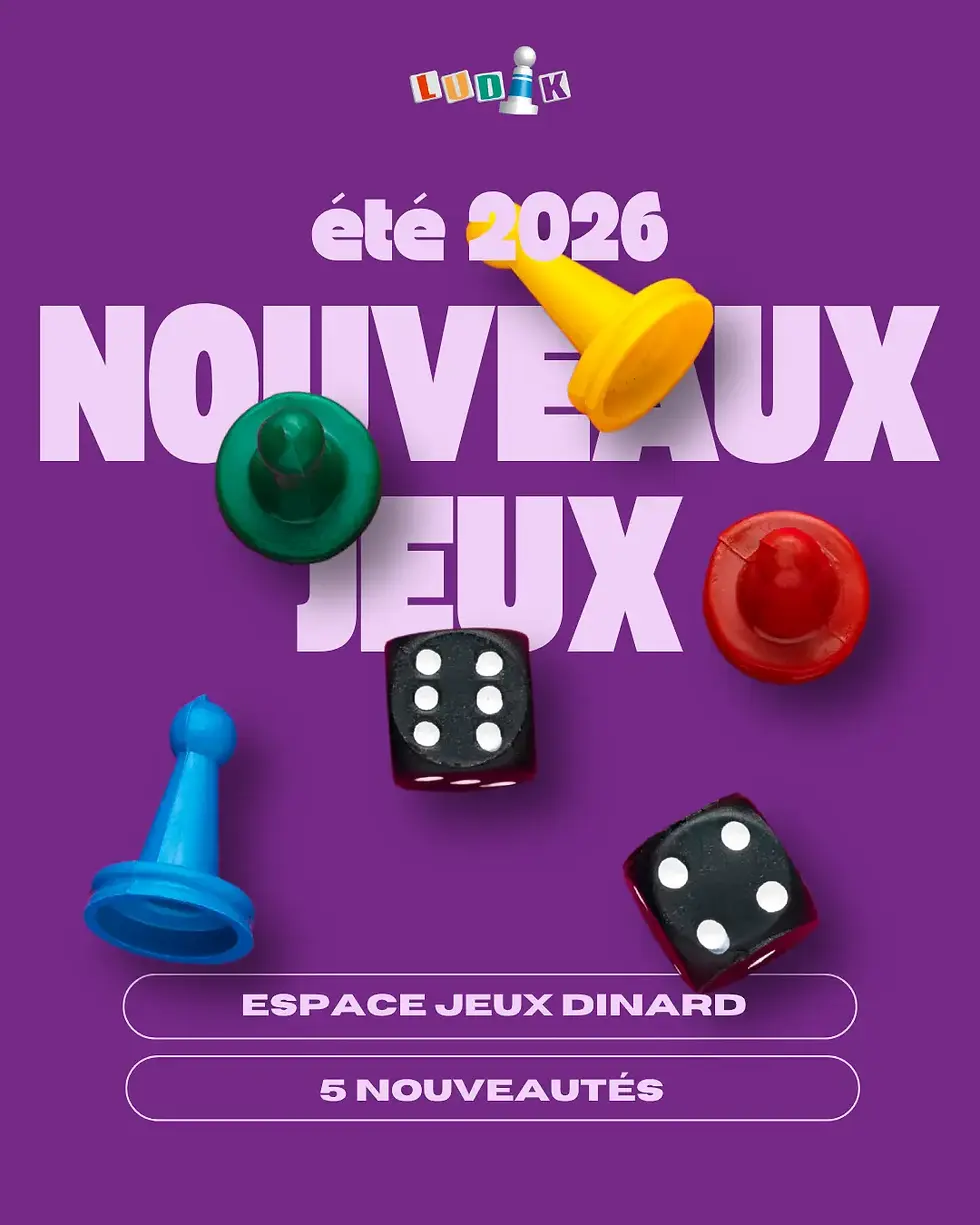 Nouveautés de l'été à l'espace jeux de Dinard