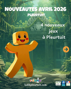 En avril, place aux aventures dans l'espace jeux de Pleurtuit