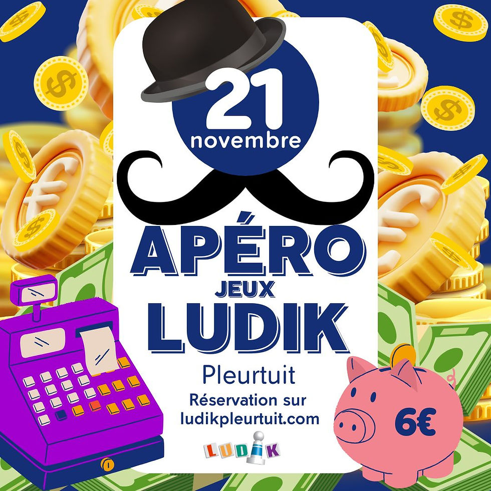 Apéro Jeux Ludik du 21 novembre 2025 : Commerce et négoce
