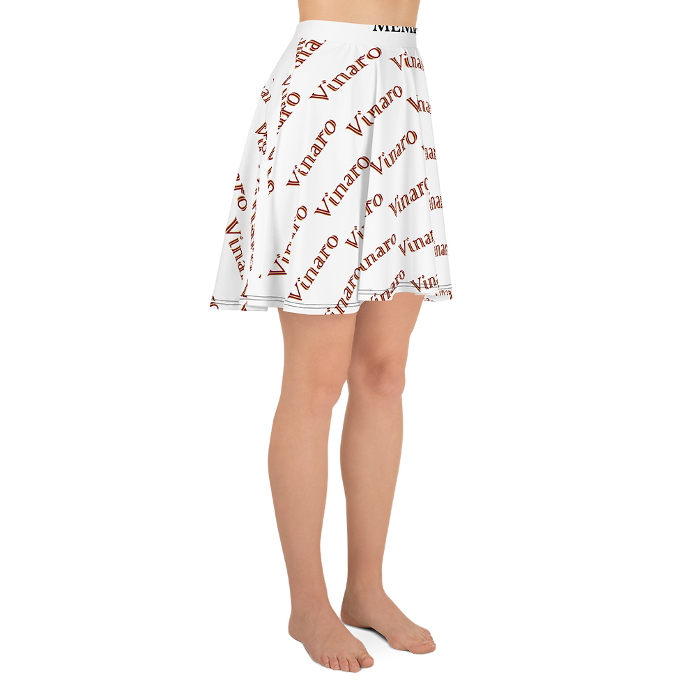 Miniaturbild: Vinaro Women Skater Skirt White