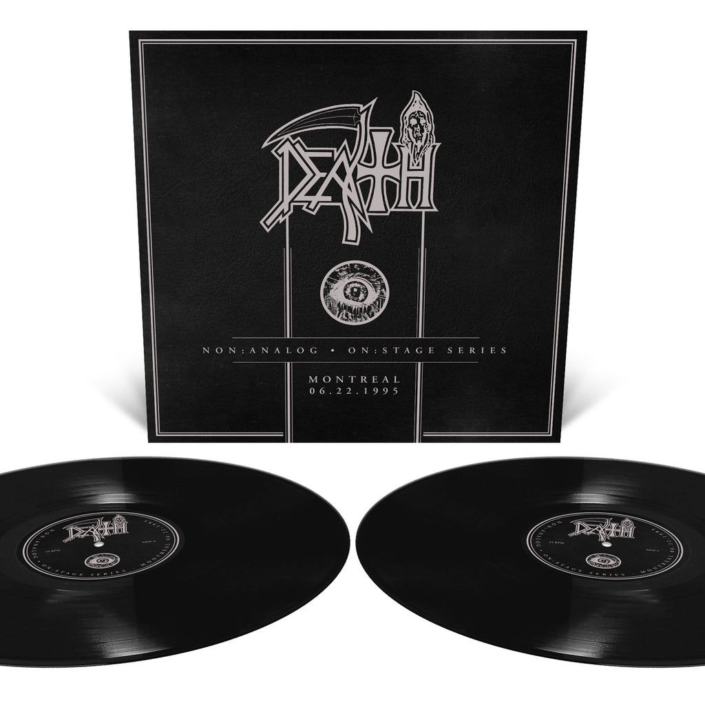 LP - Death - On:Stage Series Montreal 06 22 1995 (duplo preto)