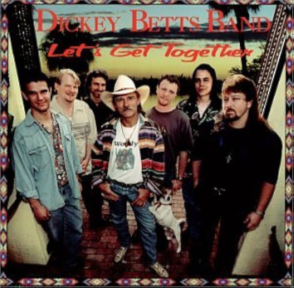 CD - Dickey Betts Band- Let's Get Together