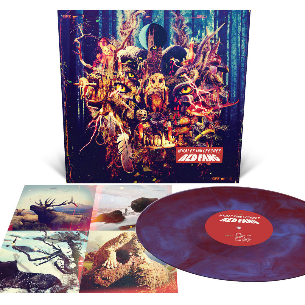 LP - Red Fang - Whales and Leeches (Cyan Blue and Red Galaxy Merge)