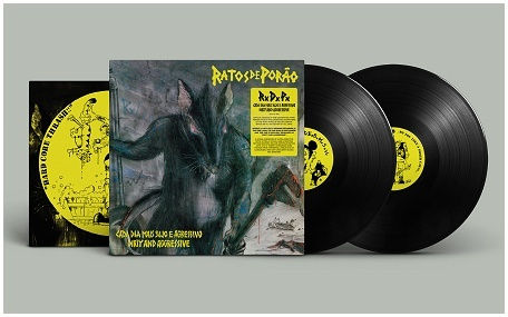LP - Ratos De Porão – Cada Dia Mais Sujo E Agressivo / Dirty And... (preto)