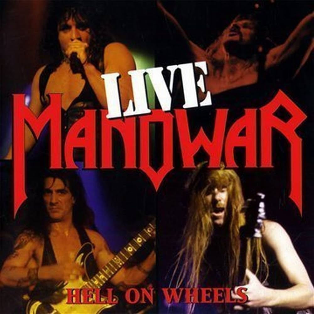 CD - Manowar - Live - Hell On Wheels