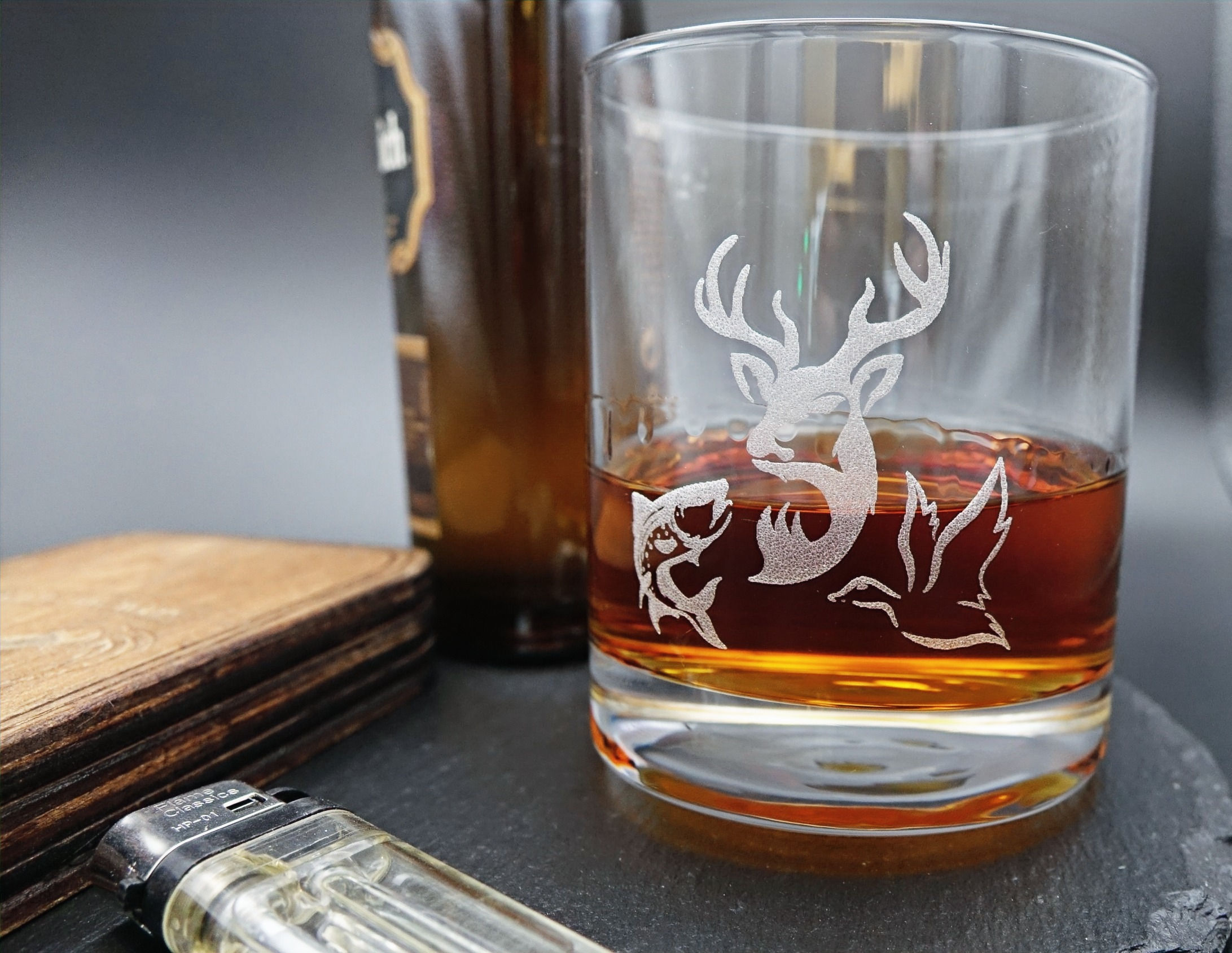 Luxuriöses Whiskyglas