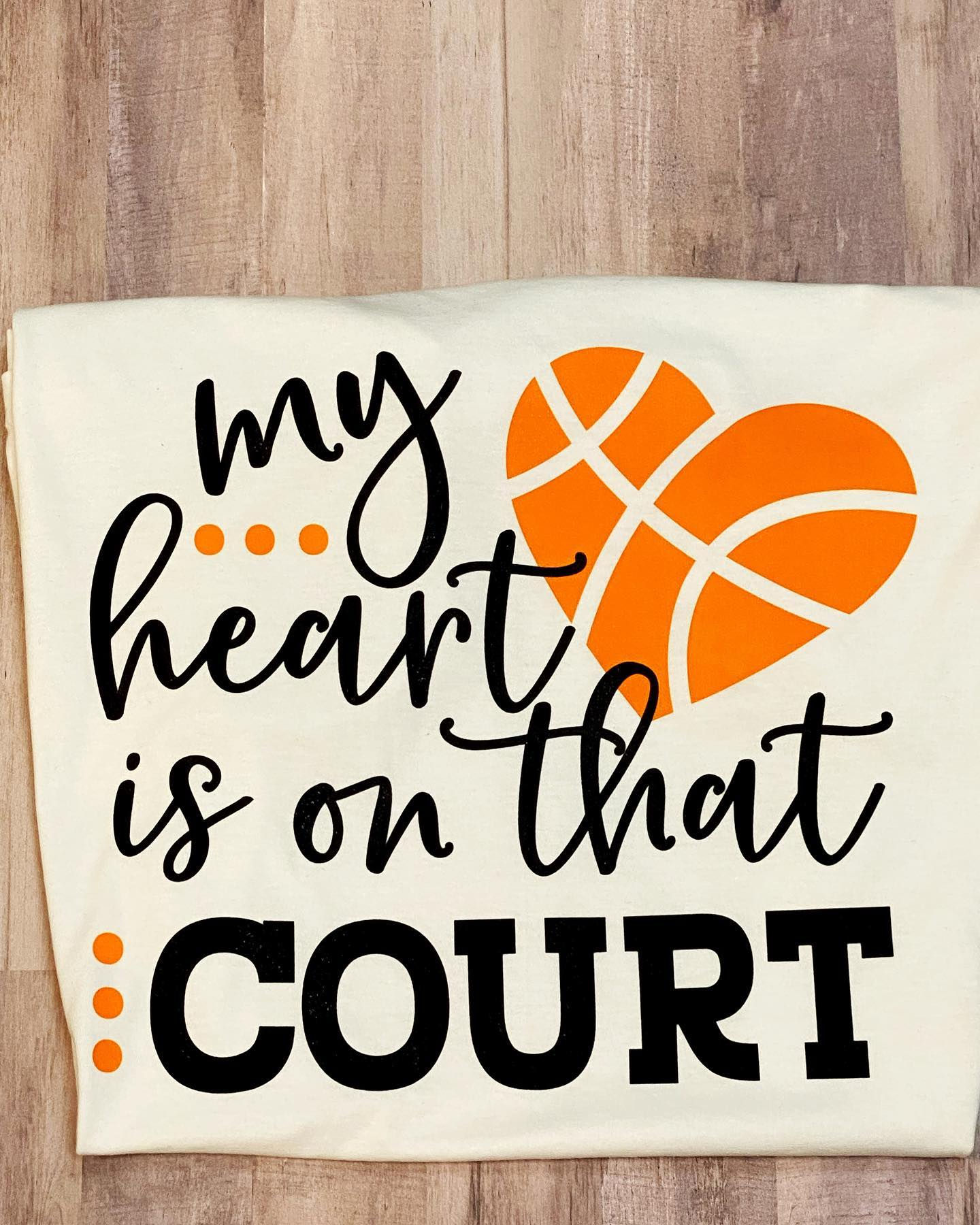 MY HEART IS ON THAT COURT!