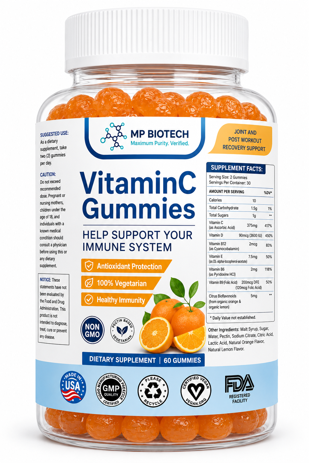 Vitamin C Gummies - 375mg