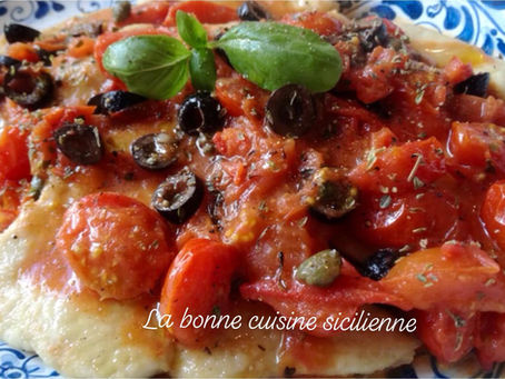 Escalope de poulet sicilienne
