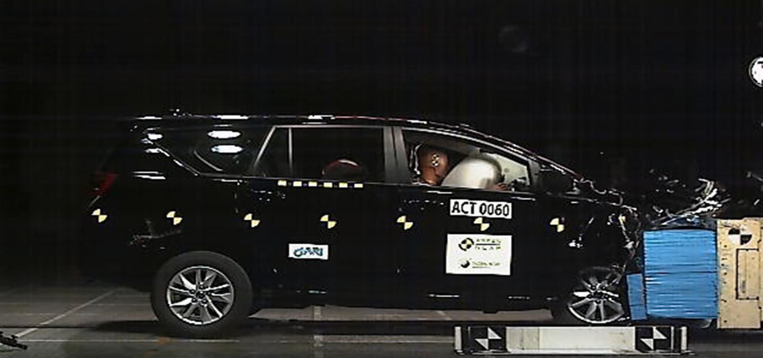Crash test alert! Toyota Innova Crysta undergoes ASEAN NCAP