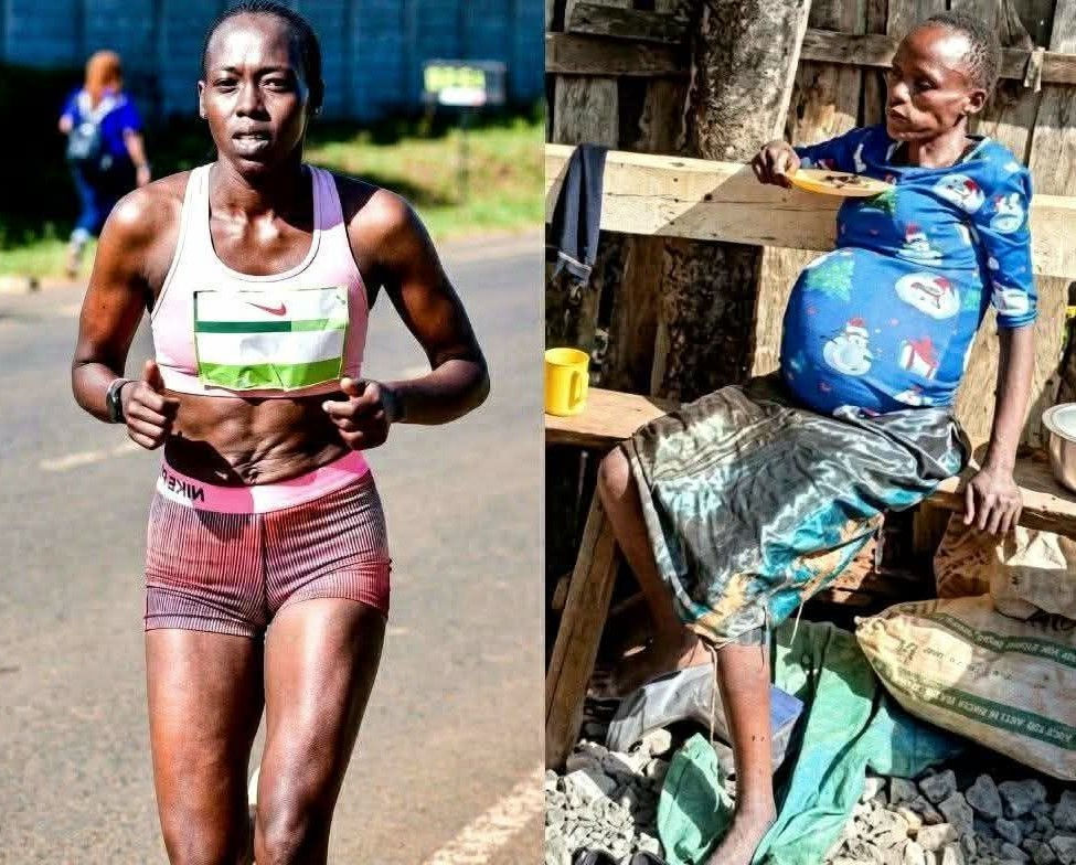 L'ancienne marathonienne professionnele burundiase, Beatrice Murugi dans le dénuement
