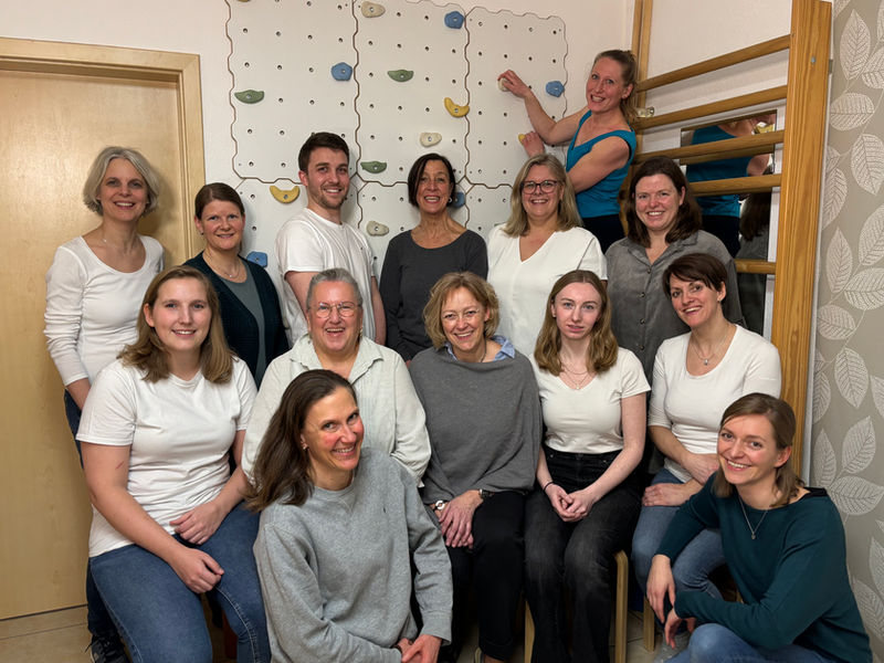 Team der Physiotherapie Praxis Irmi Sewald in Grafing in familiärer Atmosphäre