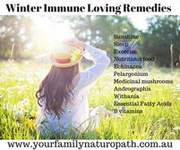 Winter Immune Loving Remedies