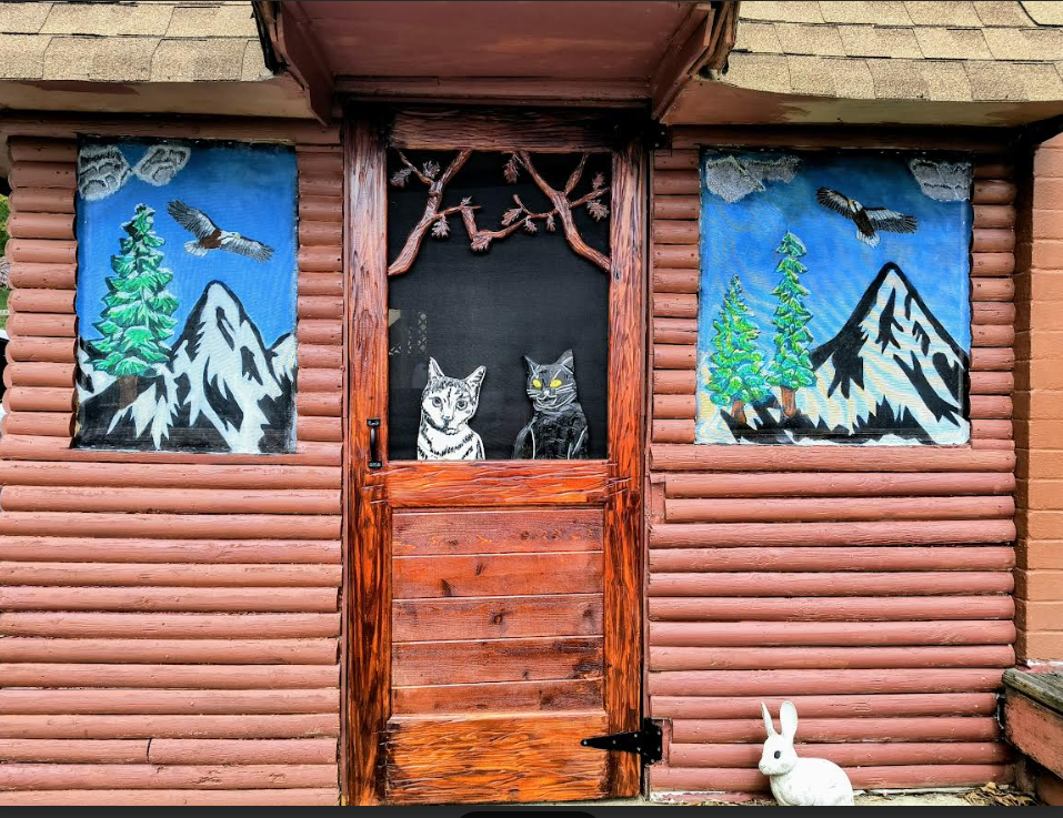 Screen Painting Brightens Up Your Windows.