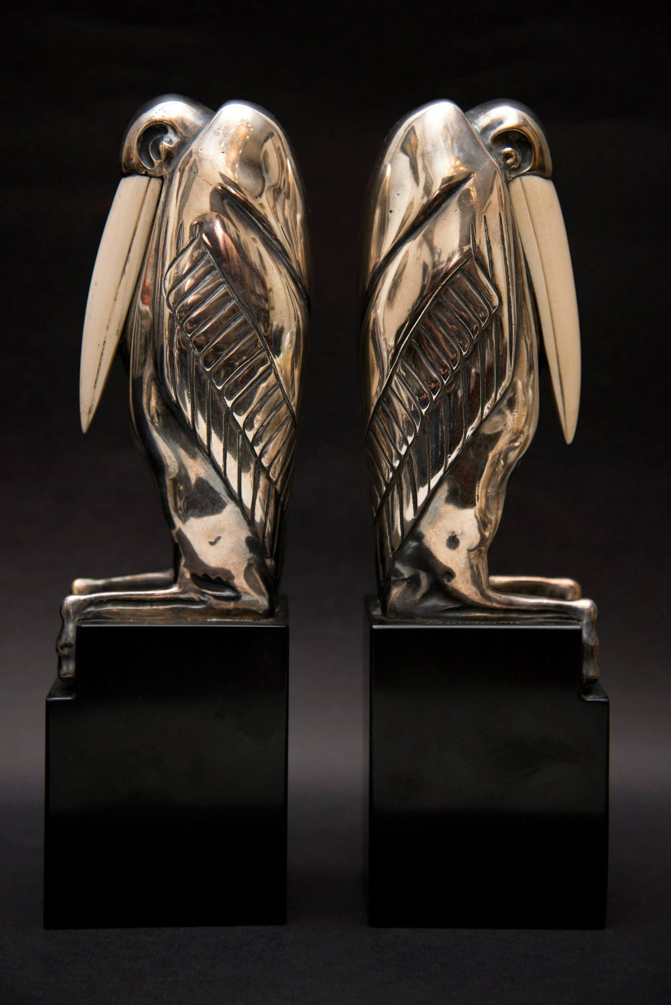 Bouraine Marabous Bookends