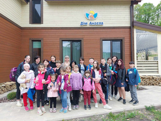 The “House of an Angel” hosted children from Ivano-Frankivsk and Lviv