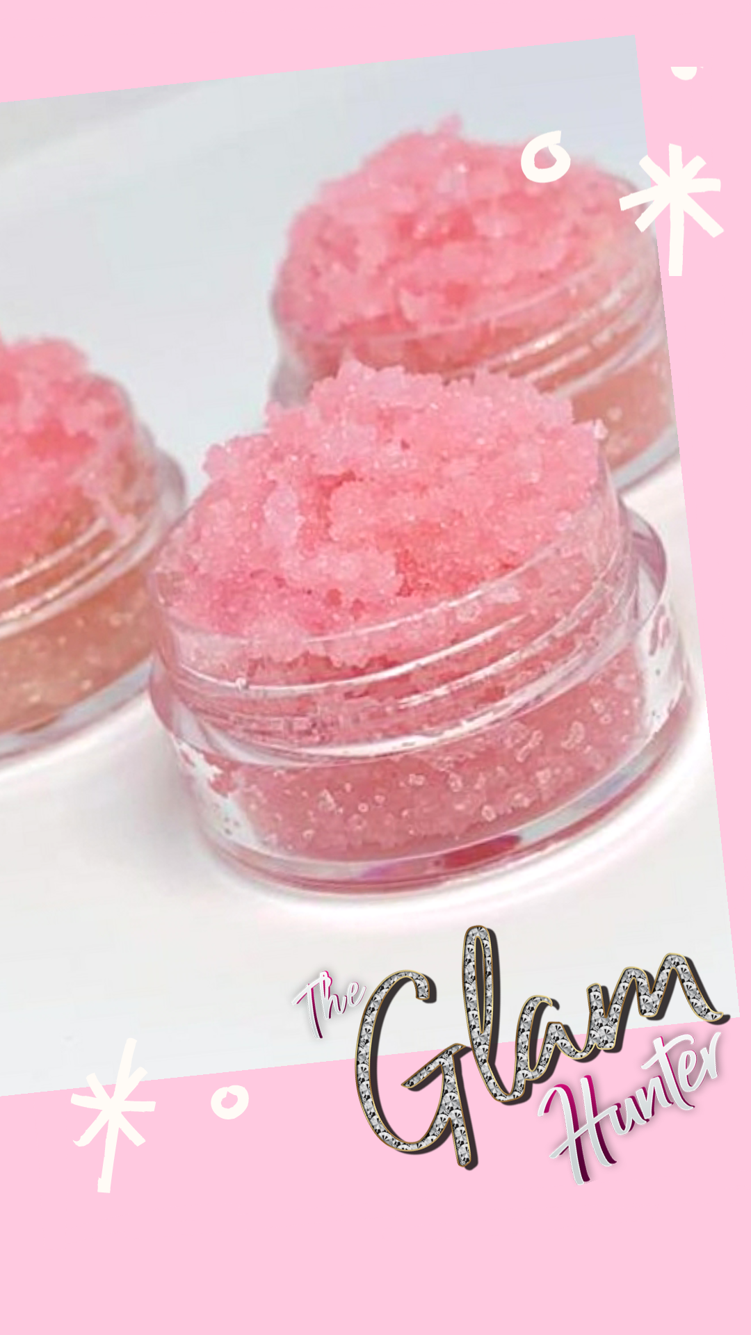 Glam Portable Sugar Lip Scrubs 